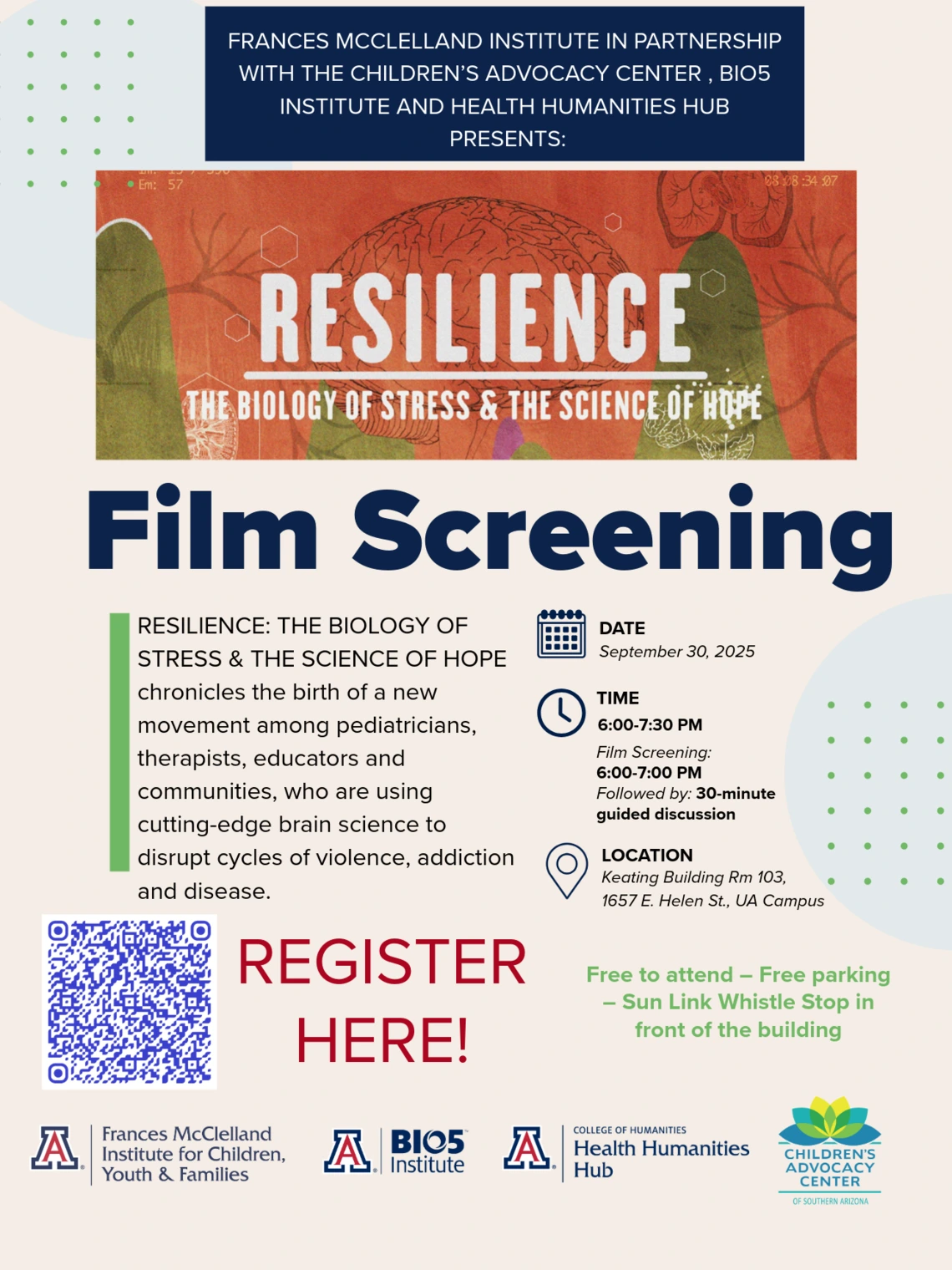 Resilience Film Fall 2025 screening