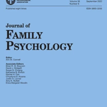 Journal of Family Psychology cover