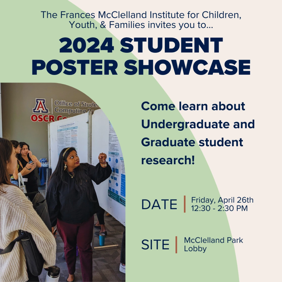 Poster showcase 2024 flyer