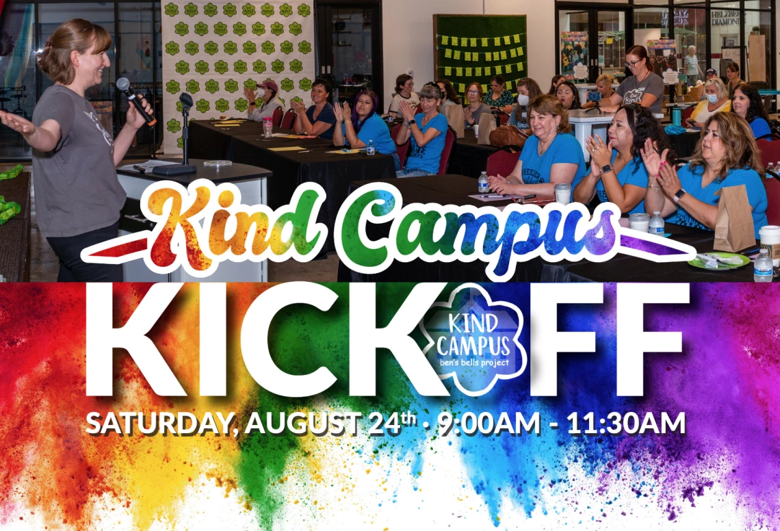 Kind Campus Kick Off event flyer