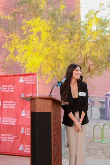 Lilian Noriega at 2023 VA awards ceremony 
